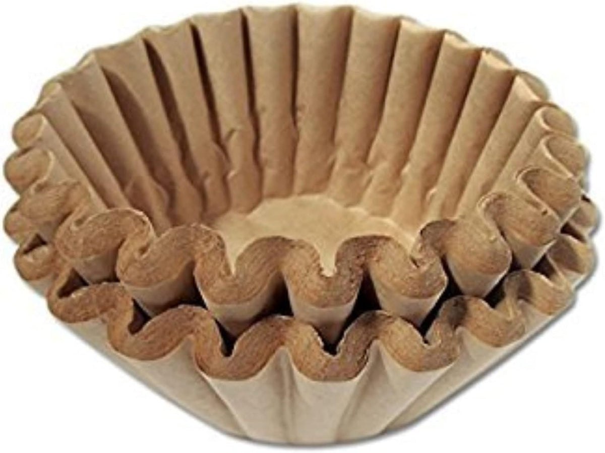 Melitta 8-12 Cup Basket Coffee Filters - Natural Brown, 400 Count for Perfect Brewing