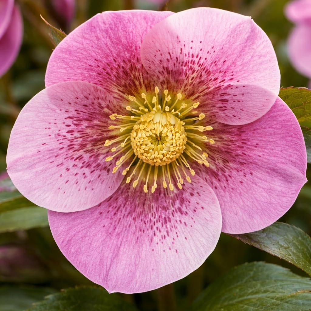 Lenten Rose Plug Plant – Helleborus orientalis Starter – Shade Loving Hardy Perennial with Early Spring Blooms (3)