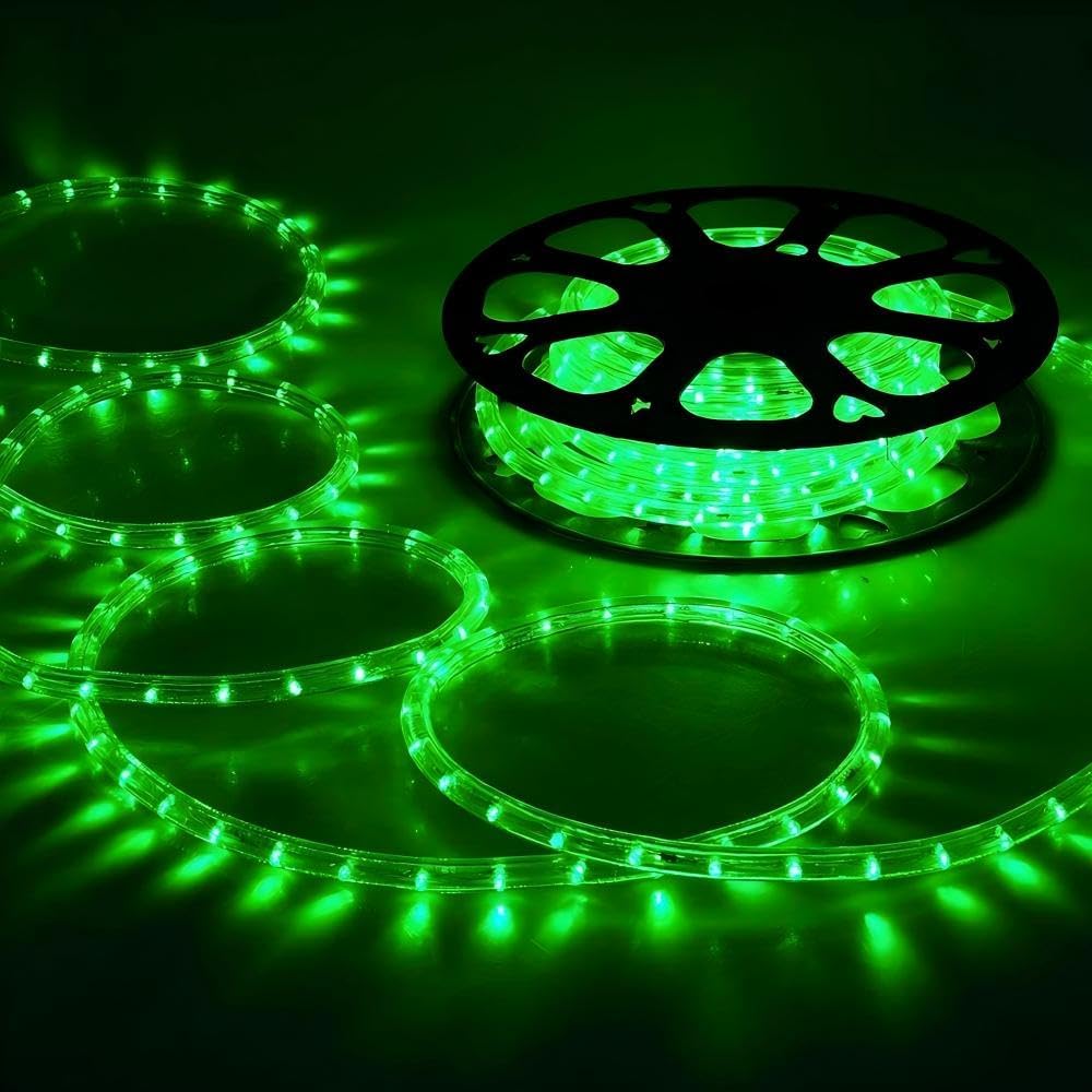Skiennix 100ft LED Rope Lights - Waterproof, Connectable & Flexible Tube Lighting | 720 LEDs for Indoor/Outdoor Use