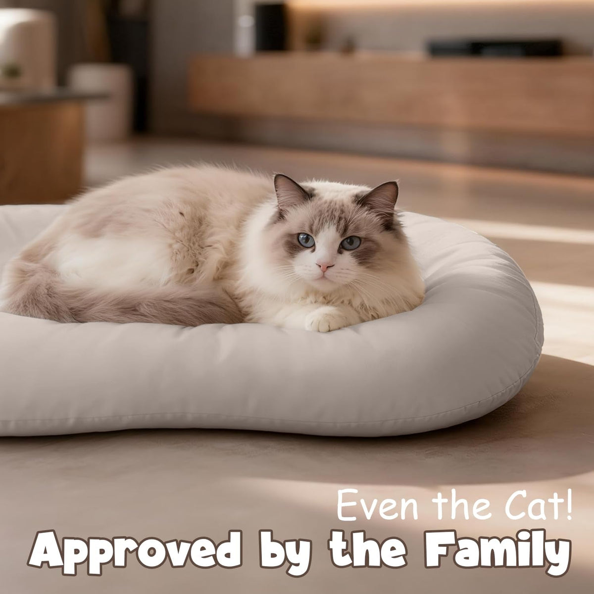 Skiennix Extra Large Baby Lounger - Pure Cotton Infant Nest with Thick Support & Removable Cover | Ideal for Play & Care