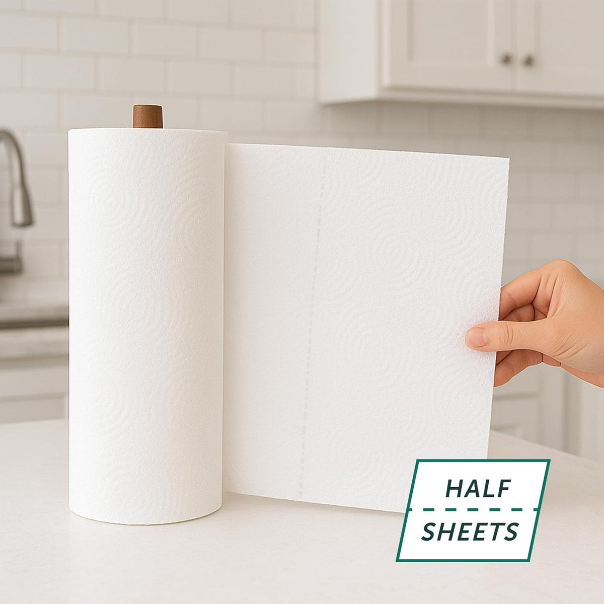 Sierra Hygenics Max 2-Ply Paper Towels - 160 Sheets Per Roll, 12 Rolls | Equivalent to 40 Regular Rolls
