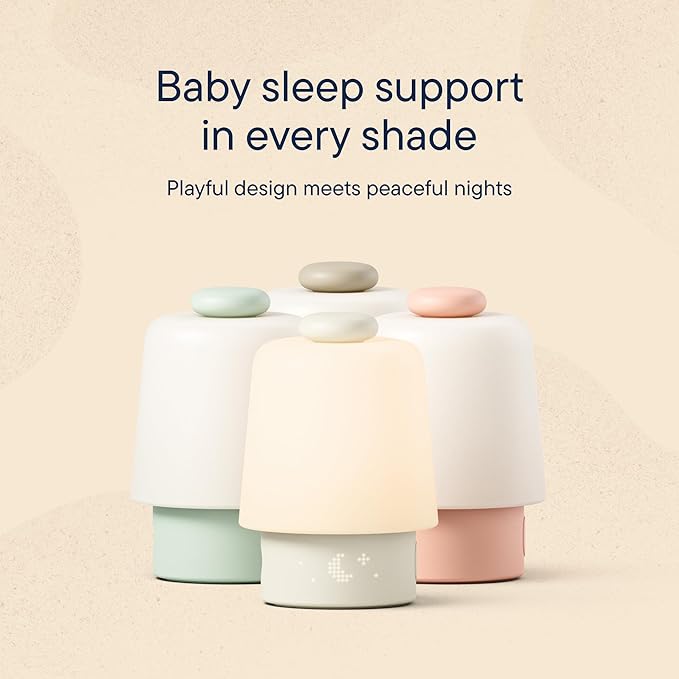 Hatch Baby Sound Machine, Night Light | Hatch Baby (Peach) | Sleep Support | Registry Essential, Routine Builder, Time-to-Rise Alarm Clock, White Noise, Nursery Stories, Toddler Kids (Wi-Fi)