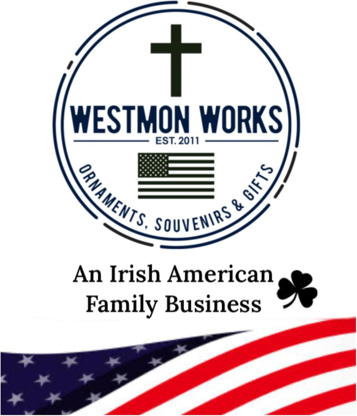 Westmon Works Lucky Irish Leprechaun Figurine - Pocket-Sized Good Luck Charm Keepsake for Desk or Carrying