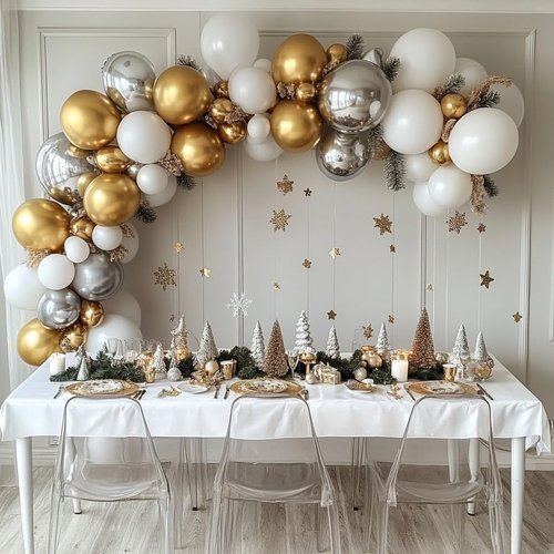 Gold Balloons 60 PCS - 12 Inch Metallic Gold Balloons for Birthday, Baby Shower & Party Decor