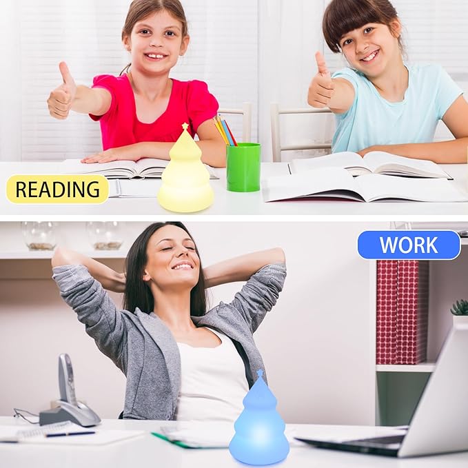 YeeBeny Breathing lamp Guided Visual Meditation Tool for Mindfulness, Slow Your Breathing & Calm Your Mind for Stress & Anxiety Relief, 478 Seconds Breathing Frequency, Gift for Adults & Kids