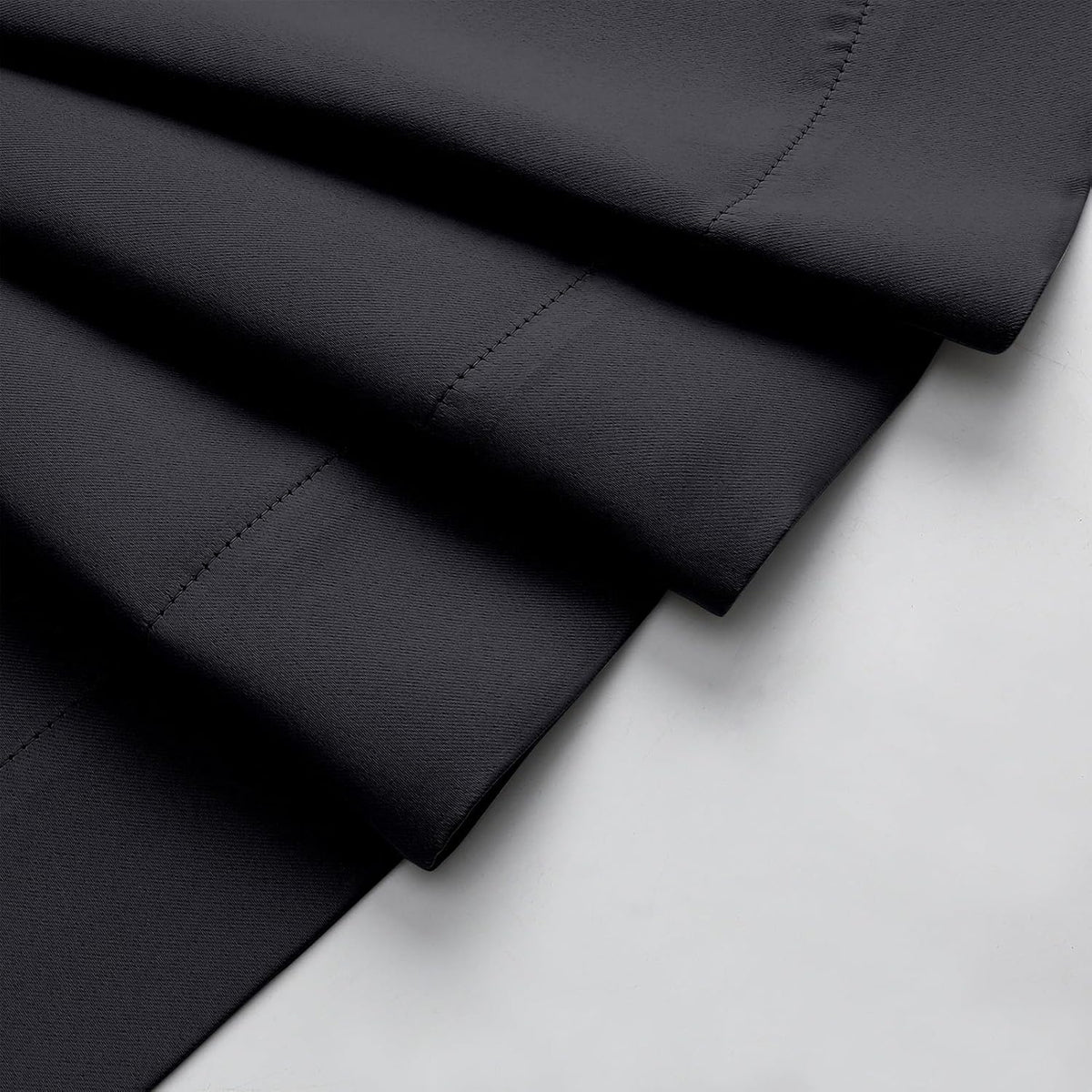 Skiennix Blackout Curtains - Soft Solid Room Darkening Thermal Insulated - 63 Inch Length, 2 Panels Set