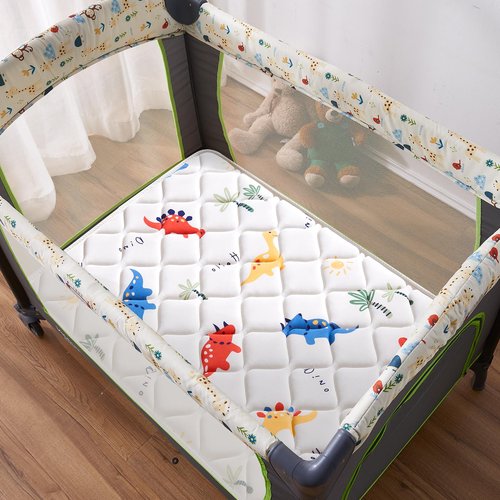 Lillibearas Pack and Play Mattress 38" x 26" x 1.5", Firm Support and Comfort Foam, Soft Playard Mattress for Babies and Toddlers, Baby Essentials Items