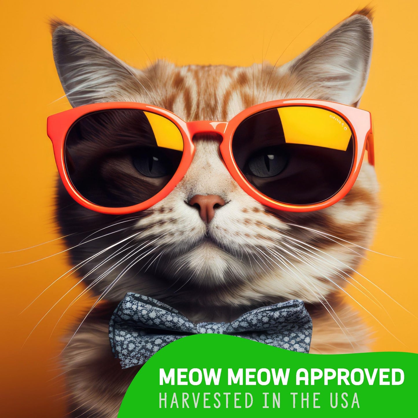 Organic Cat Grass Premium Grow Kit 4 Pack | Non GMO Mixed Heirloom Seeds | Wheatgrass - Oat Grass - Barley Grass Blend
