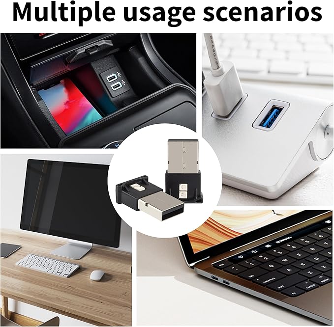 Mini USB LED Car Light, DC 5V Intelligent Interior Car Lights, Atmosphere Lamp for Car, Plug-in Interface, Suitable for Car, Laptop Keyboard, Home Office, Adjustable Brightness (TYPE-C-2)