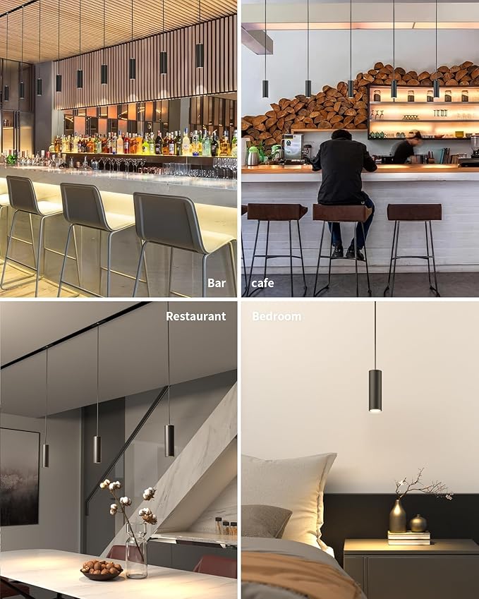 LED Spotlight Pendant Downlight Lamp Head, 24V Magnetic Track Lighting Pendans Light, 7W LED Lamp,Smart Control via App, Remote & Voice, Dimmable & CCT 2700K-6000K, Beam Angle 24°