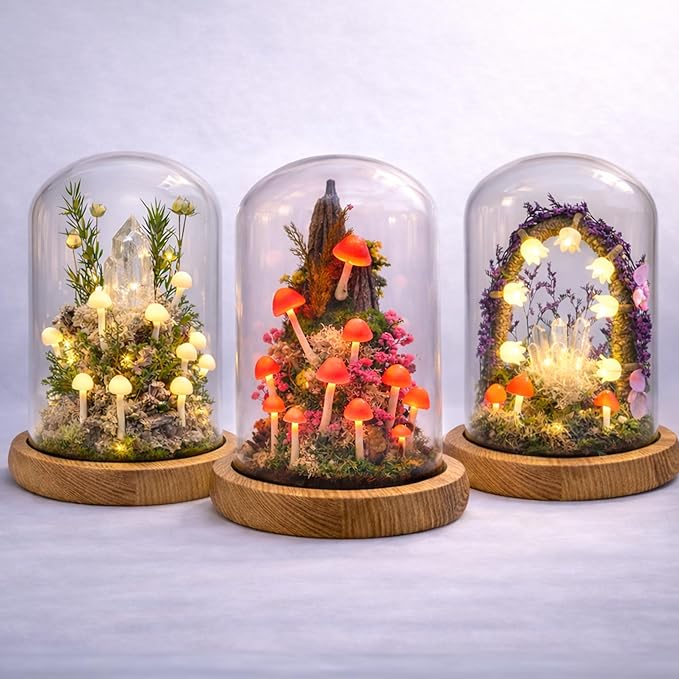 Mushroom Lamp - Bundle of 3