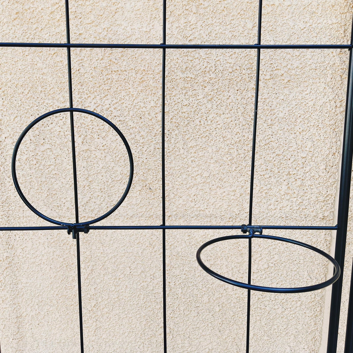 4 Pack Metal Garden Trellis 78.7" H,Rustproof Trellis for Climbing Plants,Outdoor Support for Roses Jasmine Vine,Garden Fence for Potted Plants &Flower Beds, Black