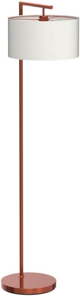 Brightech Montage Modern Floor Lamp, LED Floor Lamp for Living Rooms & Offices - Tall Standing Lamp for Bedroom Reading - Corner Pole Lamp for Contemporary Home Decor - Rose Gold