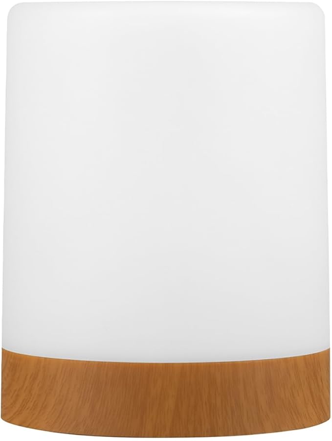 Globe Electric LED Integrated Rechargeable Multicolor Portable Touch Lamp with Included USB Cable