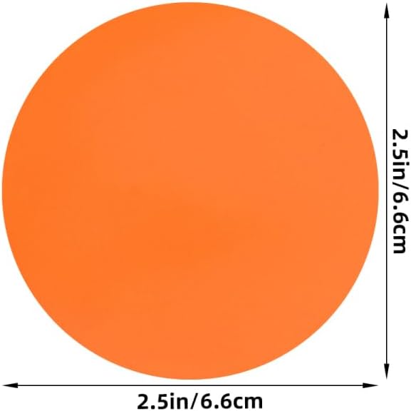 DOITOOL Sunset Lamp Color Film 2.59X2.59In Light Colour Filter Sheets for Photography Stage Lighting Studio Effects