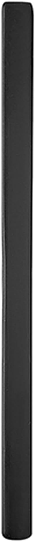 Hinkley Landscape Lighting Taper Wide Horizontal 12v Step Light, Low-Voltage, Recessed Mount, Integrated LED, Satin Black