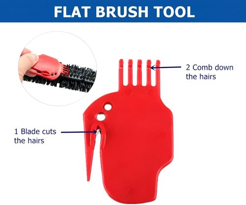 Bearings Circular Brush Kit - Bristle Beater Cleaning Tools for Vacuum Robot | Efficient Sweeping