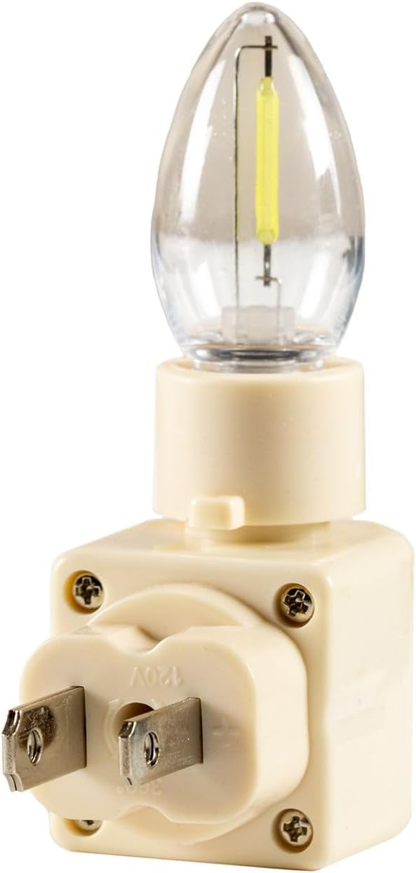 Novelty Lights LED Lamp Penguin with Scarf Christmas Decoration Night Light with Swivel Plug