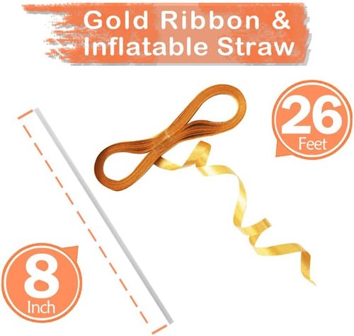 GOER Jumbo 42-Inch Number 25 Balloons - Gold Foil Helium Decorations for 25th Birthday Party