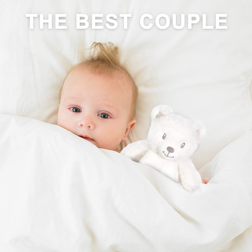 BEILIMU Bear Security Blanket Soft Baby Lovey Fluffy Blanket Unisex Lovie Snuggle Toy Baby Bear Stuffed Gift for Newborn, Boys and Girls, 16 Inch