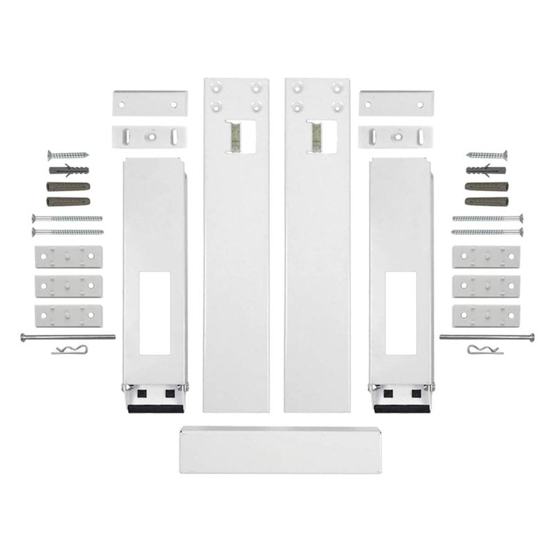 Qualward Air Conditioner Bracket Window AC Support Brackets - Heavy Duty with 2 Arms, Up to 180 lbs for 12000 to 24000 BTU AC Units- Fits Single Or Double Hung Windows