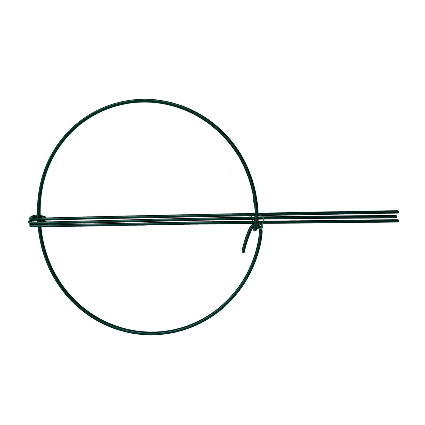 10 Pack 10" Wide x 16" High Peony Cage Rings Garden Plant Support Brace Round Metal Plant Stakes Rings, Strong Large Garden Supports for Flowers, Peonies, Rose, Lily