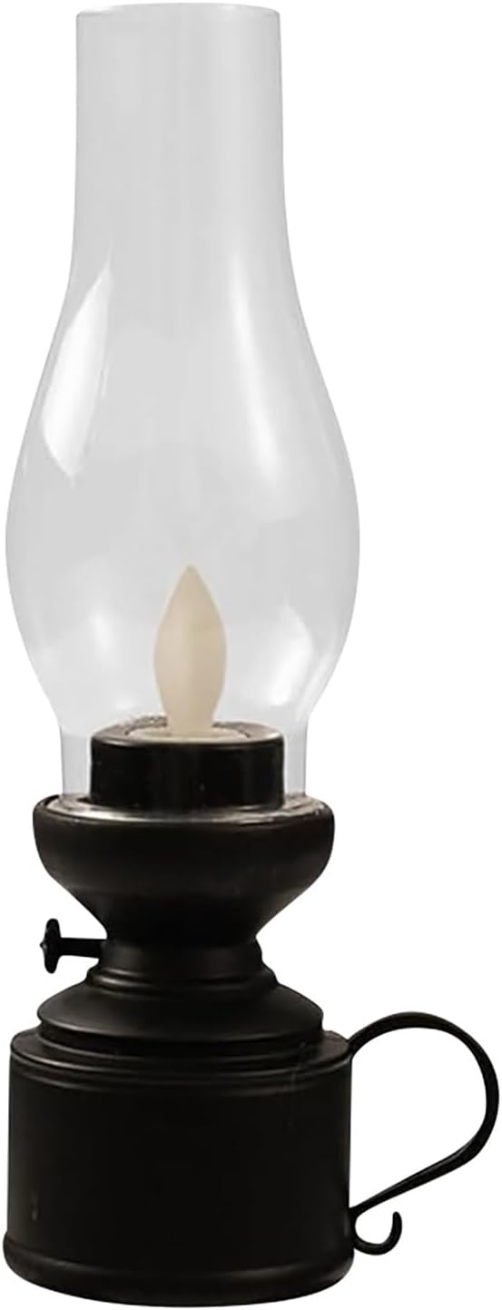 HELLORSO LED Kerosene Lamps, Portable Cordless Touch Switch Small Lamp with Battery Operated Lamp,Stepless Dimming, Night Light for Birthday Gifts (B1)