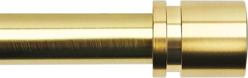 Byondeth Adjustable Curtain Rods - 16 to 200 Inches, 1 Inch Diameter, Elegant Gold Finish