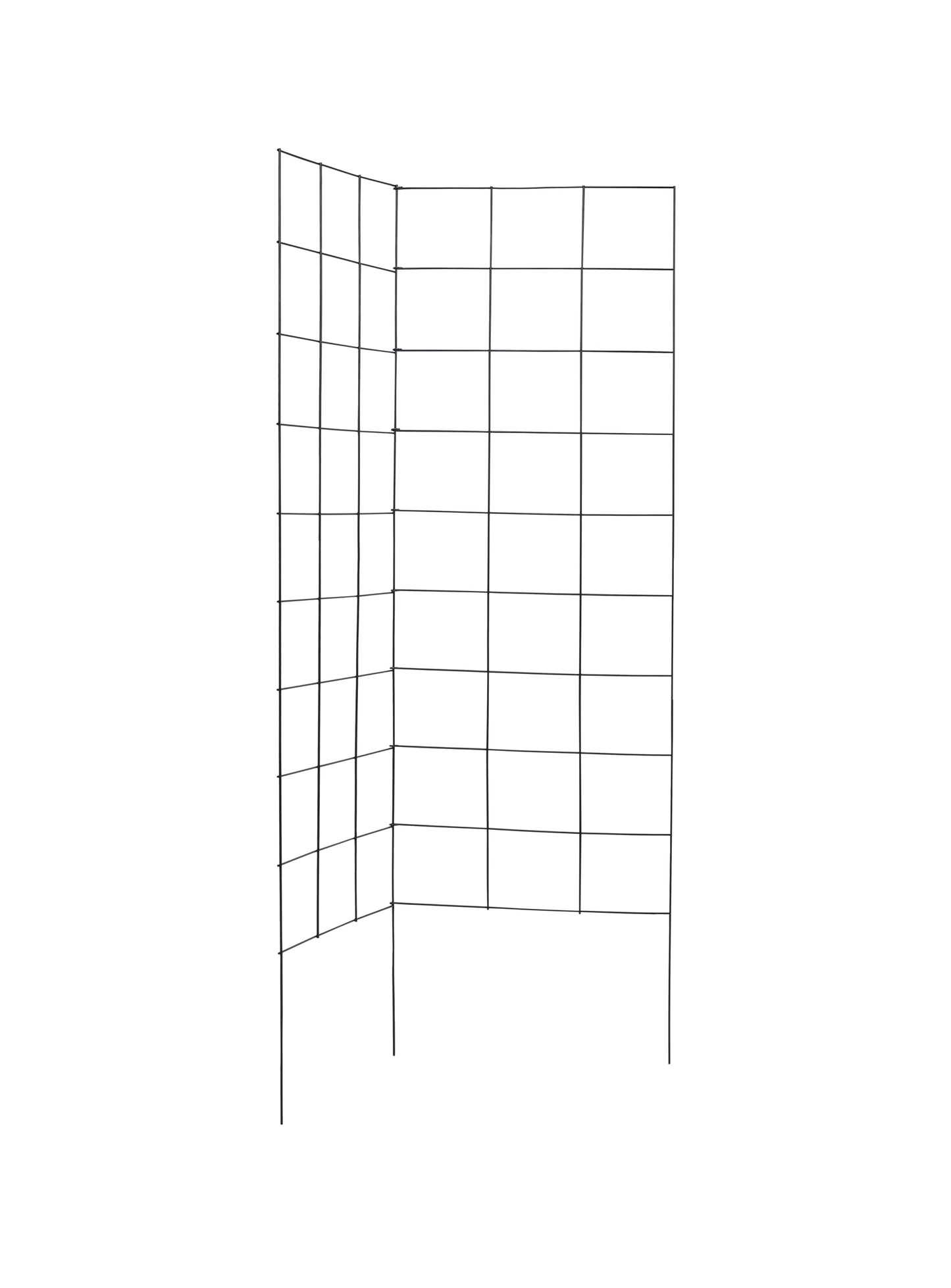 2-Panel Folding Garden Trellis - Maximize Your Garden Space, Durable Powder Coated Steel Frame, Easy-to-Use Design, Perfect for Climbing Vines, Vegetables, Beans, Tomato, Cucumber, 35x58"