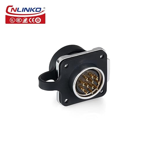CNLINKO LP20 Series Waterproof Connector, IP68 Power Connector 2pin 3pin 4pin 5pin 7pin 9pin 12pin Connector for LED Lamp Project Cable Assemble Type (12pin Connector Set)