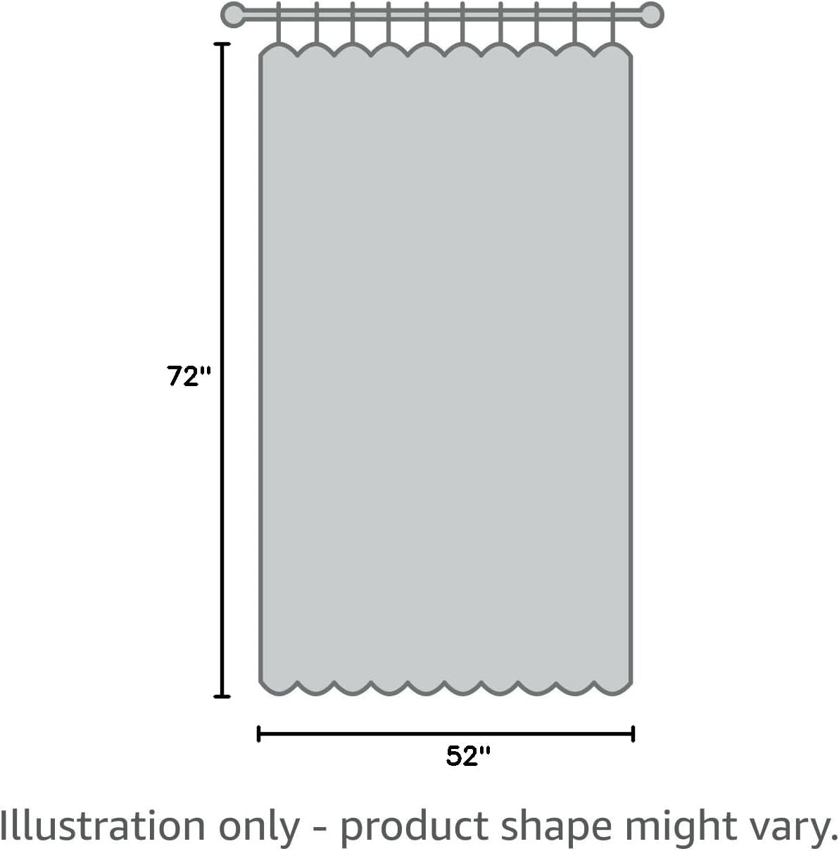 MIULEE 100% Blackout Linen Textured Curtains - Thermal Insulated Copper Brown Drapes | 52 x 72 Inch (2 Panels)