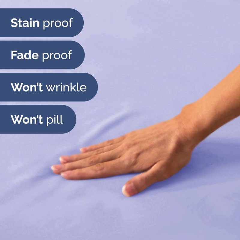 Short Queen Size 4 Piece Sheet Set - RV Short Queen, Soft, Breathable & Cooling Bed Sheets Set with Deep Pockets - Hotel Luxury Bedding for Women, Men, Kids, Teens, Boys & Girls - Oeko-Tex - Lavender