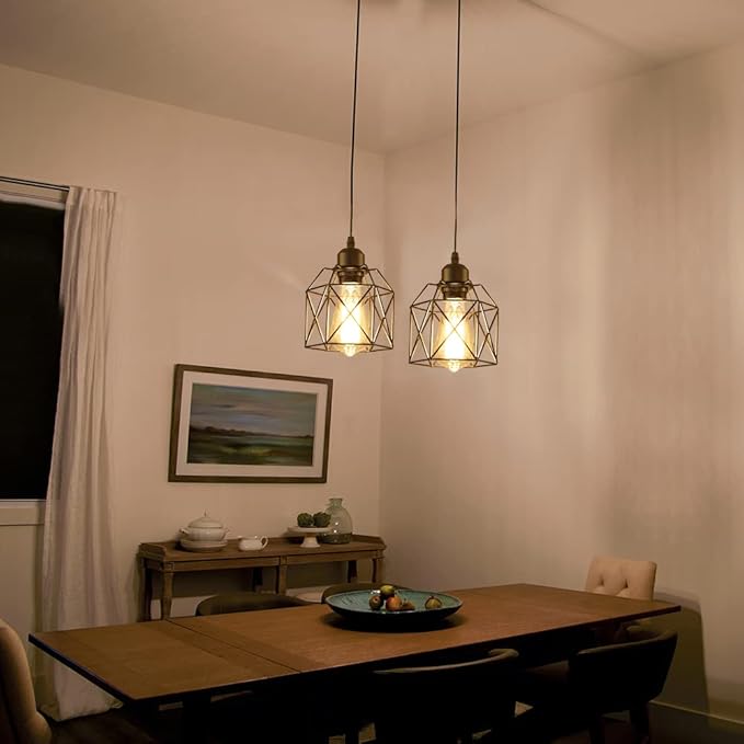 Modern Kitchen Island Lights Fixtures Ceiling Hanging Dining Room Living Room,Farmhouse Pendant Lighting,Chandelier Industrial Pendant Light