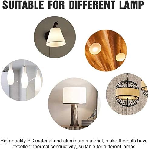 Emergency-Rechargeable-Light-Bulb, Stay Lights Up When Power Failure, 1200mAh15W 80W Equivalent LED Light Bulbs for Home, Camping, Tent (Soft Warm)
