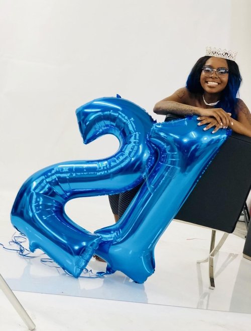 40 Inch Dark Blue Number Balloons by [Brand Name] - Perfect 40th Birthday Party Decorations for Men & Women