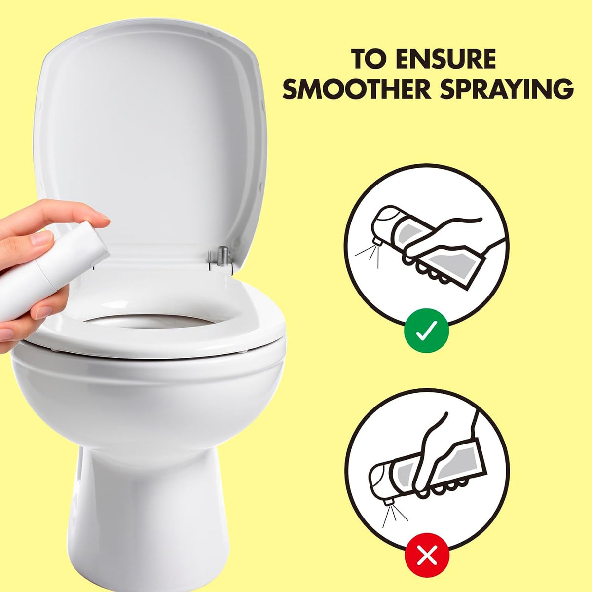 Skiennix Travel Size Toilet Spray - Bathroom Odor Eliminator | 3 Pack, 1 Fl Oz Each, Essential Oils Freshener (Lemon, Hibiscus, Lavender)