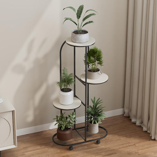 Gigicloud Metal Plant Stand, Multi-Layer Indoor Flower Stand - Corner Plant Shelf Flower Pot Holder Tall Planter Holder Plant Shelf Rack For Patio Living Room Balcony Office