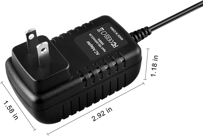 24V AC Adapter Charger for Govee H6078 RGBIC Floor Lamp LED Wi-Fi App Control Smart lamp Power Supply Cord Mains PSU