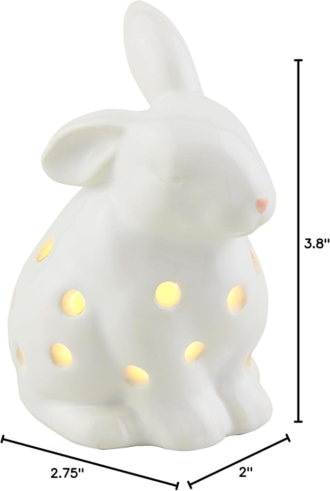 Mud Pie Spring Led Light Sitter; 2.75" x 3.8"