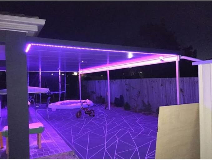 10ft 20ft 30ft 50ft 100ft 12V 60LEDs/M RGB SMD 5050 LED Strip Light Flexible Waterproof IP65 Outdoor (70)