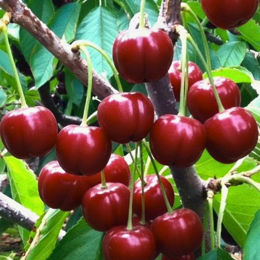 4-6" Barbados Cherry Tree Live Plant, High Yielding Sweet Cherry Tree, No Pot, Cold Hardy, Outdoor Planting