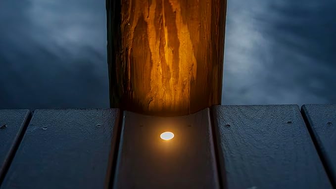 VOLT 12V 1W Solid Brass Color Changing RGBW Micro Dot LED Indicator Light (Bronze) for Outdoor Deck, Step, Patio, Path, Walkway or Hardscape Areas