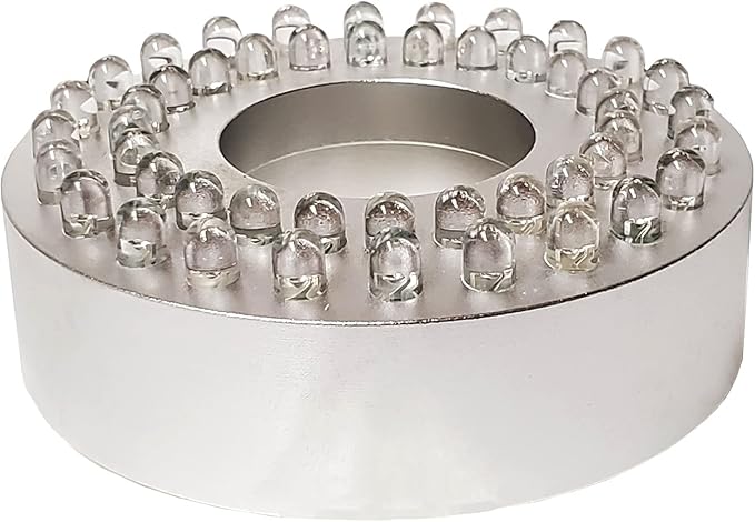 HALF OFF PONDS LumiNight Pond and Landscape Lighting - Remote Controlled 24-LED Color Changing Fountain Light Ring