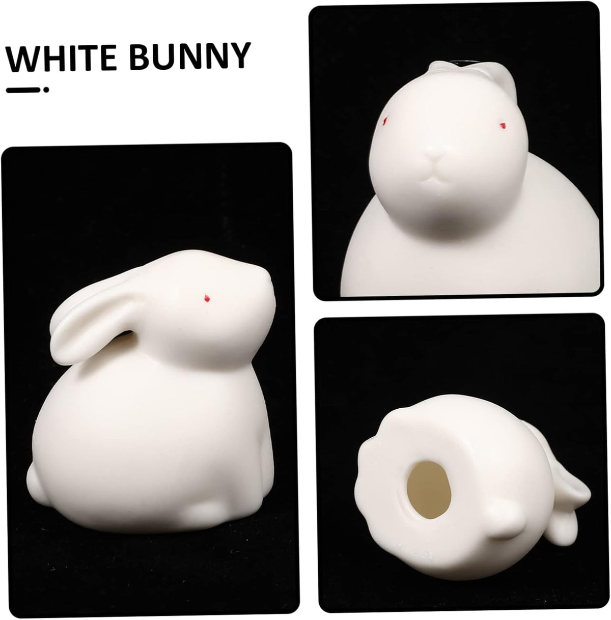 Regine Switzerland Ceramic Rabbit Figurine - Year of the Rabbit Desktop Bunny Decor | Perfect for Home & Office