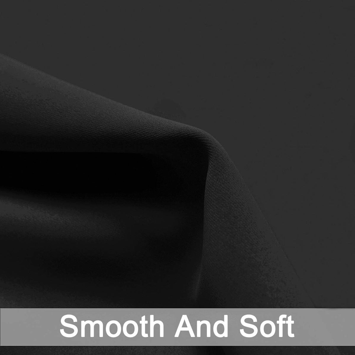 Yakamok Blackout Curtains - Thermal Insulated Grommet Drapes for Bedroom | 38W x 84L, One Pair