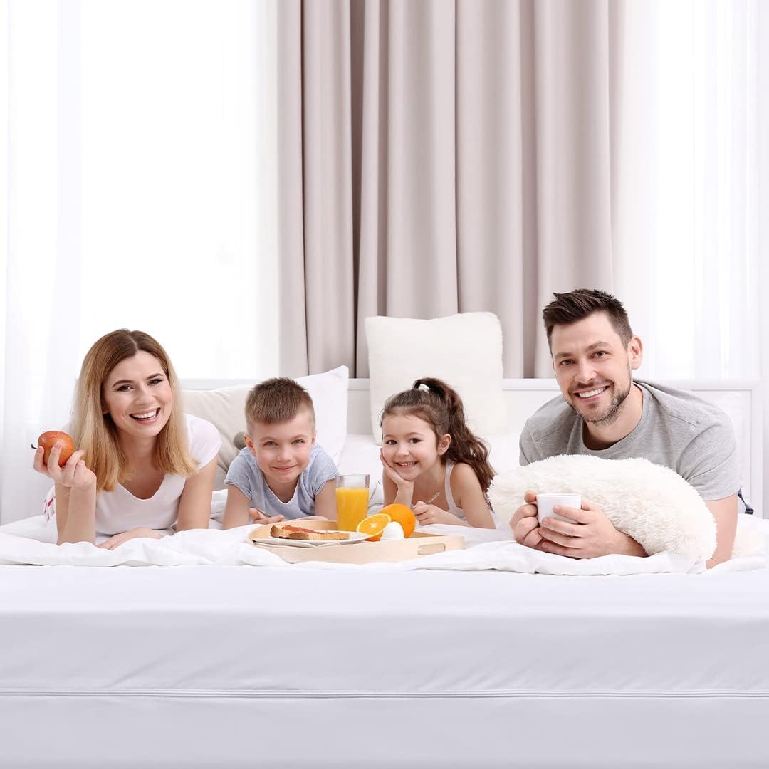 Utopia Bedding Mattress Protector - 100% Waterproof & Bed Bug Proof | Queen Size, Pack of 4