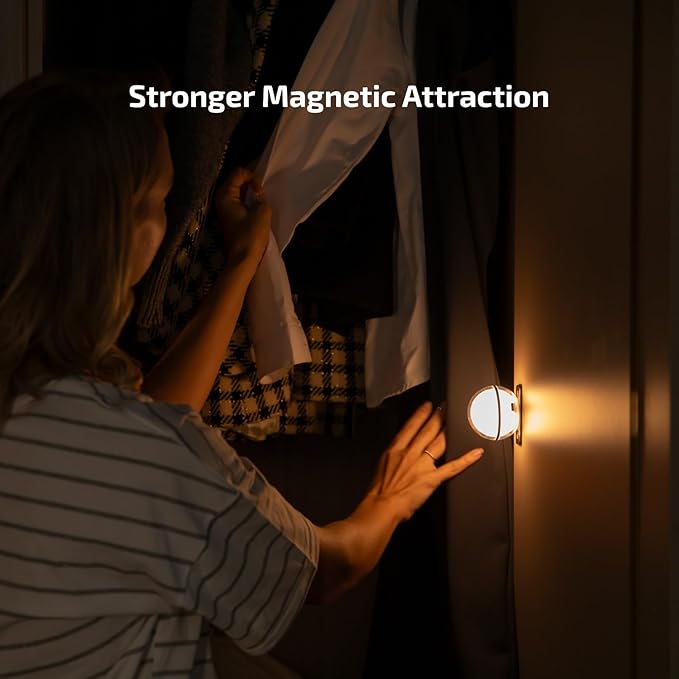OLIGHT Sphere C Smart Night Light, USB-C Rechargeable, Ambient Table Lamp with APP Control, 75 Lumens RGB Dimmable Bedside lamp, Portable for Parties, Camping, Decoration (Type-C Cable Excluded)