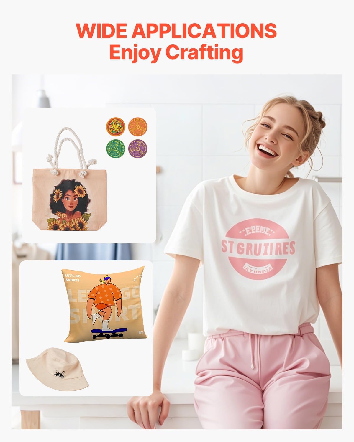 VEVOR Heat Press - 12x10in Clamshell Sublimation Machine with Fast Heat-Up & Digital Temp Control | Ideal for T-Shirts, Bags, & More