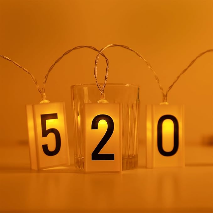 Happy Birthday Banner Lights - Vibrant LED Sign for Festive Celebrations, Versatile Party Decorations, Easy Setup, Battery-Powered Ambiance Maker