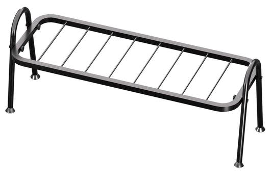 Metal Plant Stand Indoor Outdoor, Heavy Duty 1-Tier Ladder Plant Shelf for Multiple Pots - Durable Flower Holder for Living Room, Patio, Garden, Balcony & Corner Home Decor